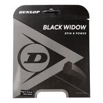 Cordajes De Tenis Dunlop Black Widow 12m schwarz